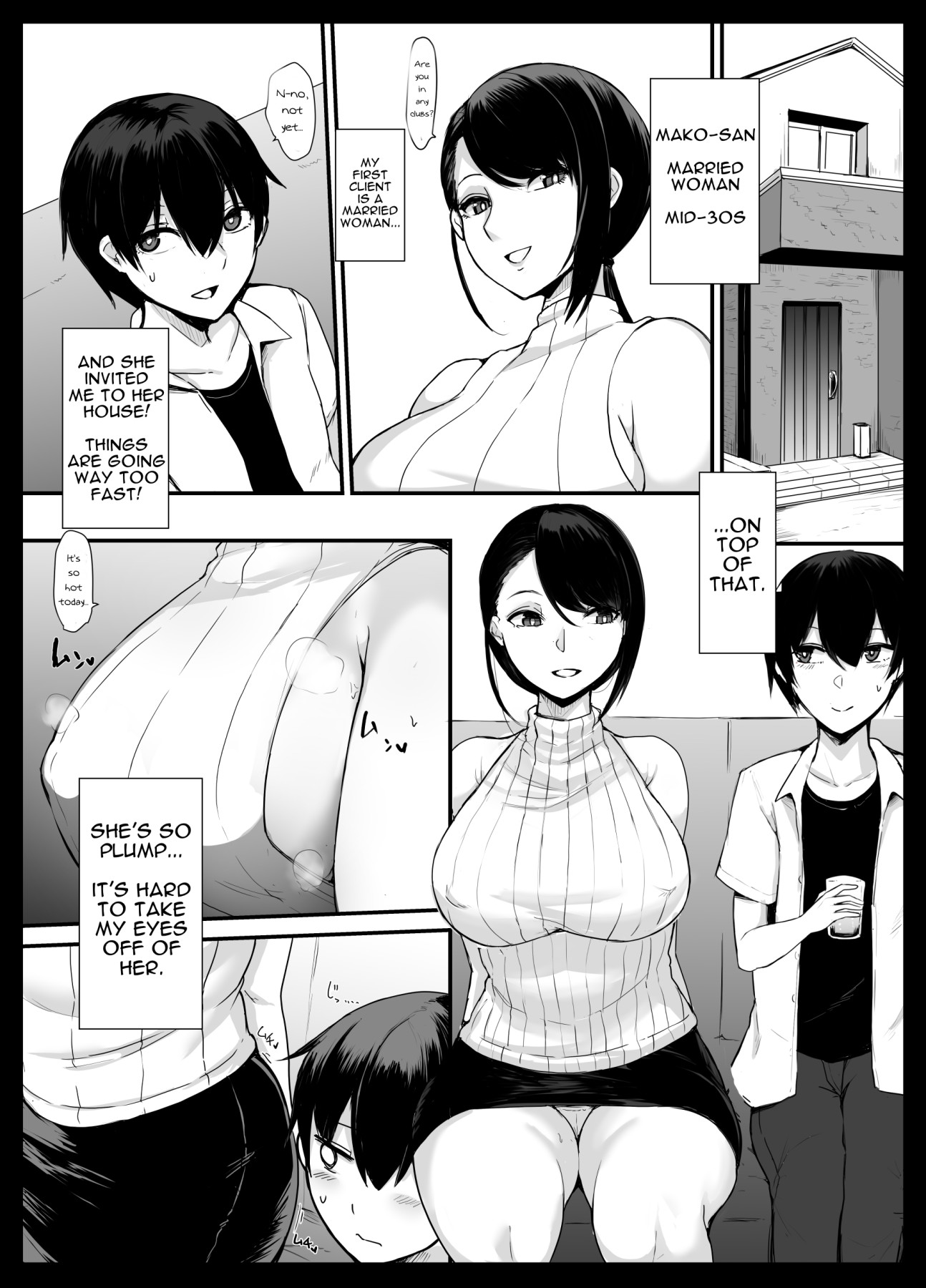 Hentai Manga Comic-Sugar Mama! ~Copulating With A Sexually Frustrated Housewife~-Read-5